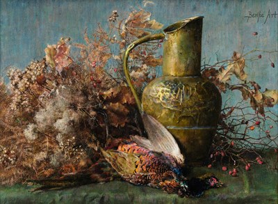 Lot 1002 - Berthe Art (1857-1934) Belgian Still life of...