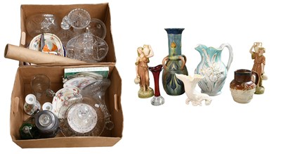 Lot 1203 - A Pair of Royal Dux Porcelain Figures,...
