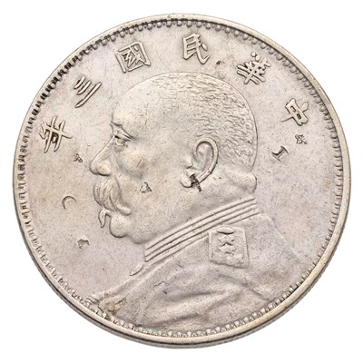 Lot 141 - China, Republic, Dollar 1914 (year 3), obv....