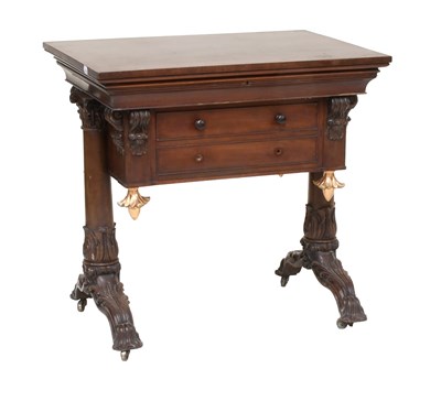 Lot 1414 - A Work/Bijouterie Table, composed of early...
