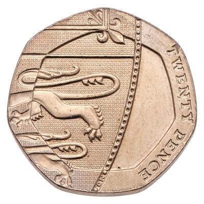 Lot 343 - Elizabeth II, Undated Mule Twenty Pence, in...