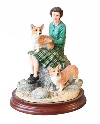 Lot 1197 - Border Fine Arts 'Her Majesty at Balmoral',...
