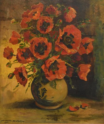 Lot 1383 - Martin Betzou (1893-1973) Still life with...