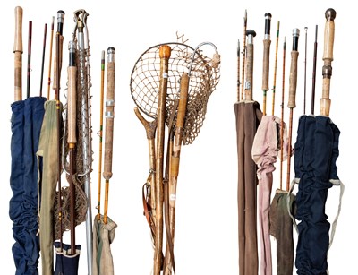 Lot 3076 - A Collection of Various Fly and Spinning Rods