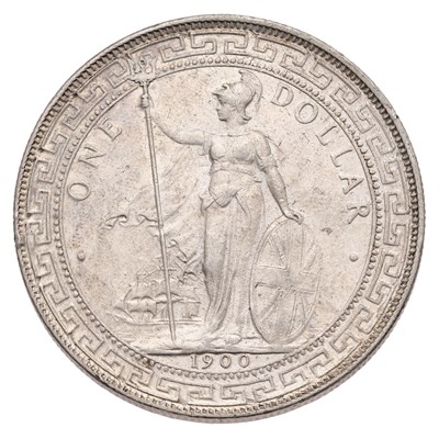 Lot 137 - British Trade Dollar, 1900B, Bombay Mint,...
