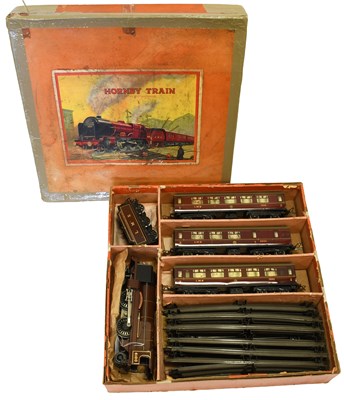 Lot 3338 - Hornby O Gauge E320 Electric Passenger Set