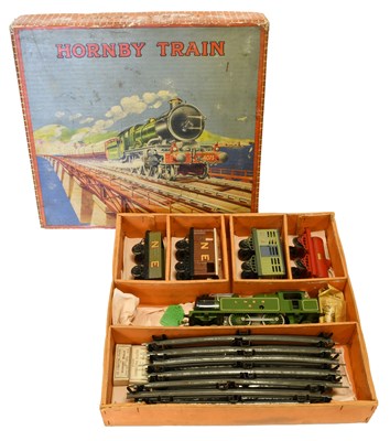 Lot 3351 - Hornby O Gauge No.2 Mixed Goods Set
