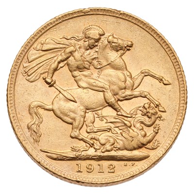 Lot 240 - George V, Sovereign 1912; extremely fine