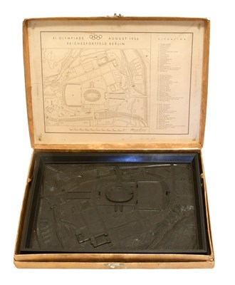 Lot 3004 - Berlin 1936 Olympics Model Of The Stadium And Environs