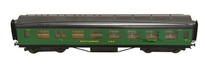 Lot 3393 - Exley O Gauge K6 Southern 1st Restaurant Car 6022