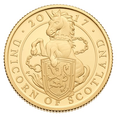 Lot 279 - Elizabeth II, Gold Proof 1/4oz Coin 2017, The...