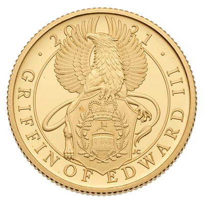 Lot 287 - Elizabeth II, Gold Proof 1/4oz Coin 2021, The...