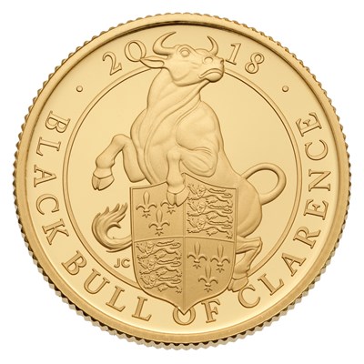 Lot 281 - Elizabeth II, Gold Proof 1/4oz Coin 2018, The...