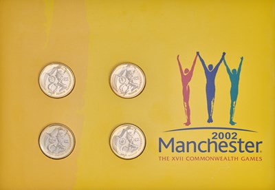 Lot 341 - Manchester Commonwealth Games Coin Set 2002;...
