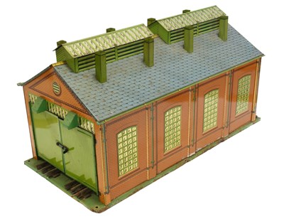 Lot 3337 - Hornby O Gauge E2E Engine Shed