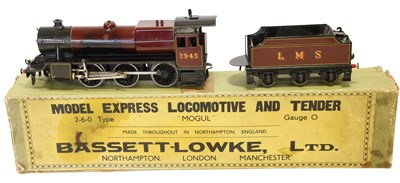 Lot 3377 - Bassett-Lowke O Gauge 2-6-0 LMS 2945 Locomotive