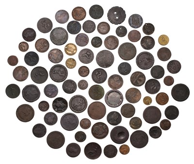 Lot 129 - Assorted British and Irish Copper Coins, the...