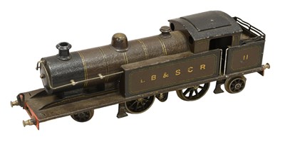 Lot 3386 - Bing O Gauge 4-4-2T LB&SCR Locomotive 11