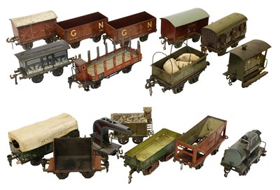 Lot 3405 - Marklin And Others O Gauge Rolling Stock
