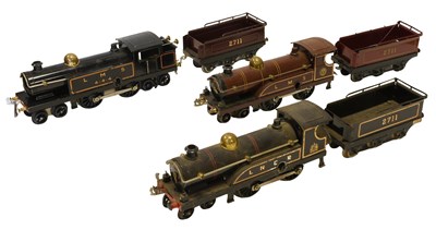 Lot 3366 - Hornby O Gauge Three Clockwork Locomotives