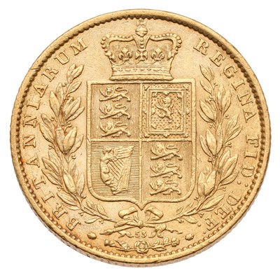 Lot 207 - Victoria, Sovereign 1864, die no. 53, (Hill 49,...