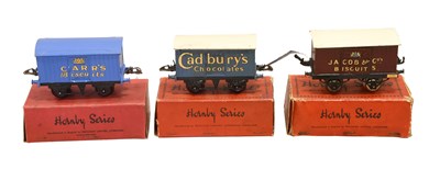 Lot 3358 - Hornby O Gauge Private Owners Vans
