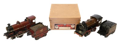 Lot 3407 - Marklin O Gauge C/w 0-4-0 LMS 281 Locomotive