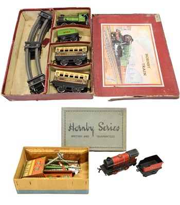 Lot 3346 - Hornby O Gauge M1 Passenger Set