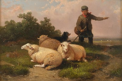 Lot 1041 - Eugène Verboeckhoven (1799-1881) Belgian...