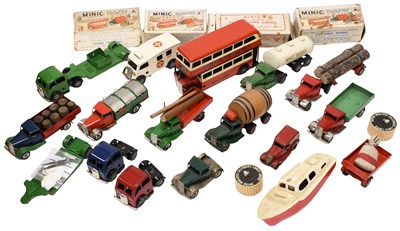 Lot 3430 - Minic Various Unboxed Commercial Vehicles