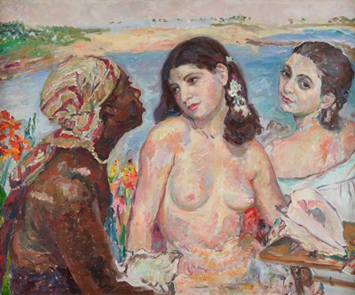 Lot 1074 - Madeleine Lucie Funck-Hellet (1891-1976)...