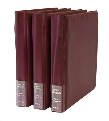 Lot 120 - Three British Pre-Decimal Coin Albums,...