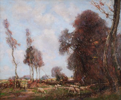 Lot 1029 - William Watt Milne (1864-1949) Scottish Rustic...