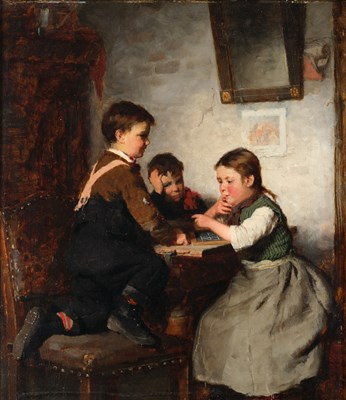 Lot 1060 - Jahn Ekenæs (1847-1920) Norwegian A puzzling...