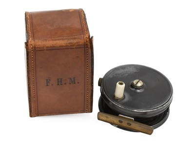 Lot 3123 - A J Bernard 3 1/2" Perfect Style Fly Reel