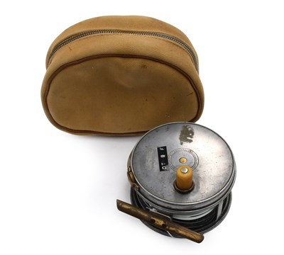 Lot 3091 - A Hardy 4 1/4" Perfect Fly Reel