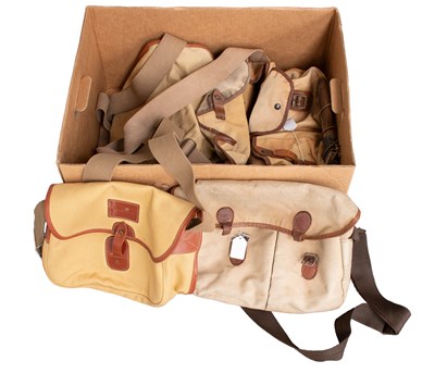 Lot 3098 - A Hardy Canvas and Leather Tackle Bag