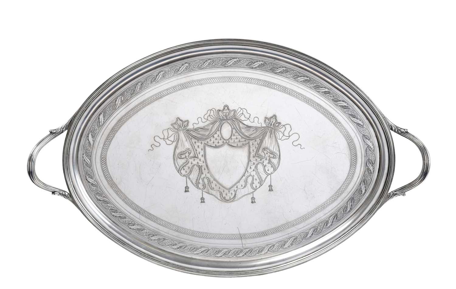 A George III Silver Tray,
