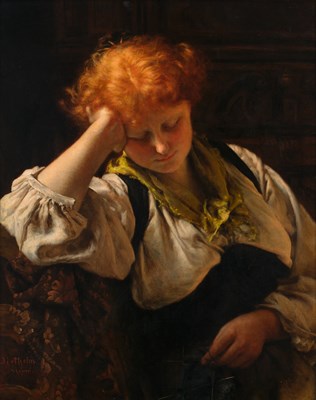 Lot 1079 - Carl Diethelm Meyer (1840-1884) Swiss "The...