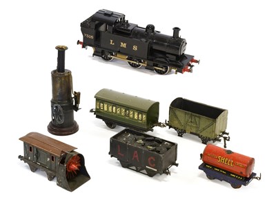 Lot 3408 - O Gauge 0-6-0T LMS 7516 Locomotive