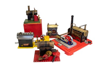 Lot 3423 - Various Live Steam Stationary Engines