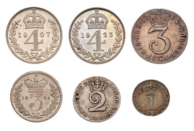 Lot 127 - Assorted Maundy Oddments, to include: 2x...