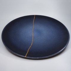 Lot Opheem: Large Plate by Montgolfier Ceramique,...