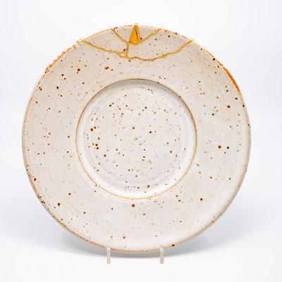 Lot The Walled Gardens: Plate by Rebecca Morris,...