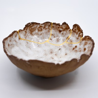 Lot Ynyshir: Bowl by Muzuri Ware, 15cm x 6.5cm;...