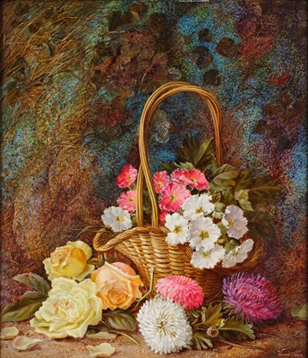 Lot 1019 - Vincent Clare (1855-1930) Still life of Roses...