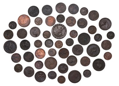 Lot 128 - Assorted British Copper Coins, dating from the...
