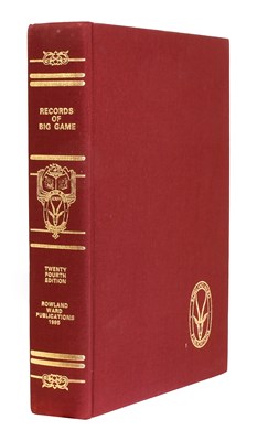 Lot 105 - Natural History Book: Rowland Ward's Records...