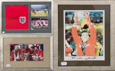 Lot 3019 - Geoff Hurst Signed England Shirt