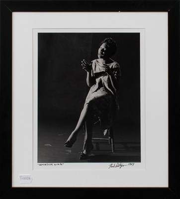 Lot 3192 - Nina Simone Signed Photographic Print 'Amazing Nina'